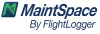 Maintspace_byflightlogger_logo_blue